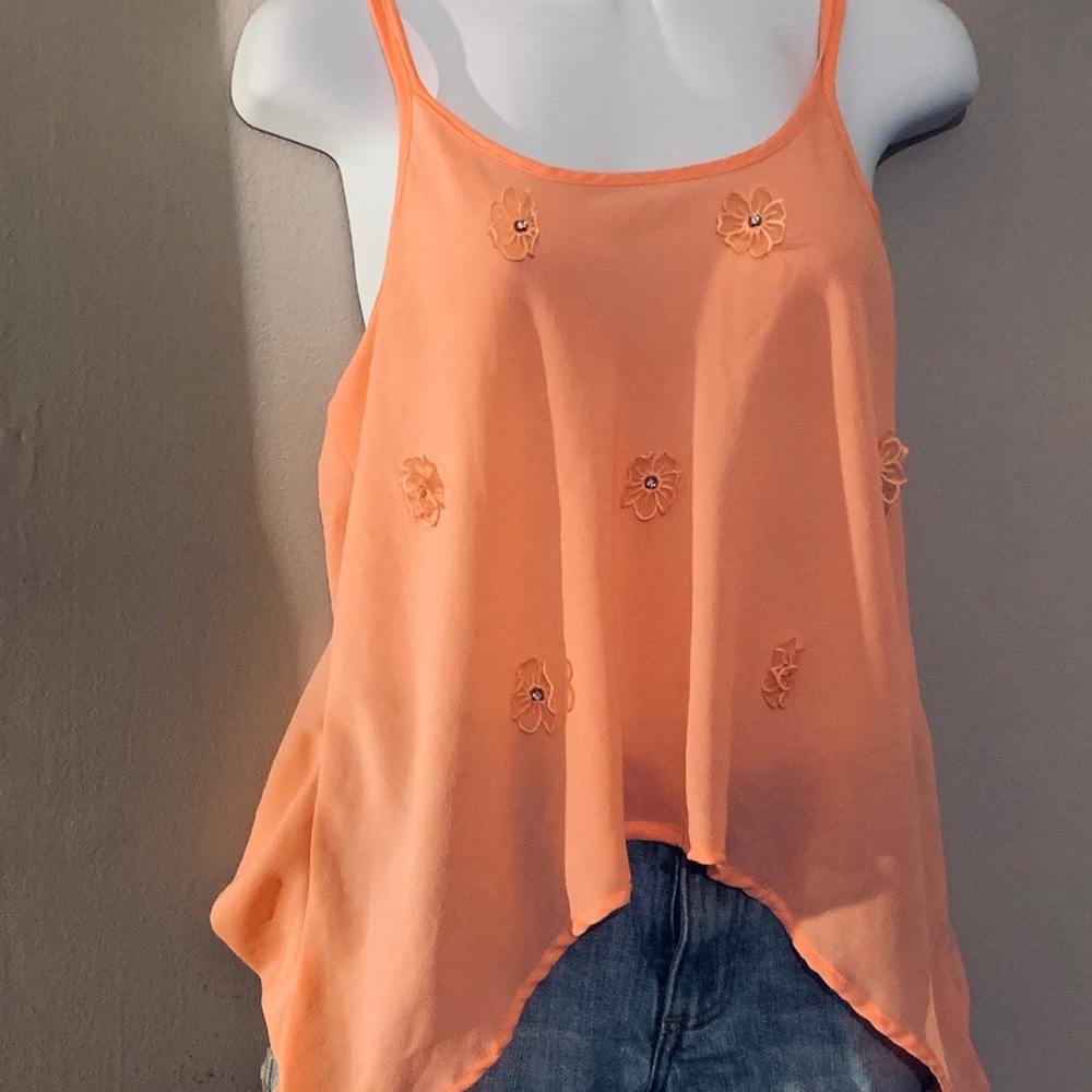 Summer sheer tank